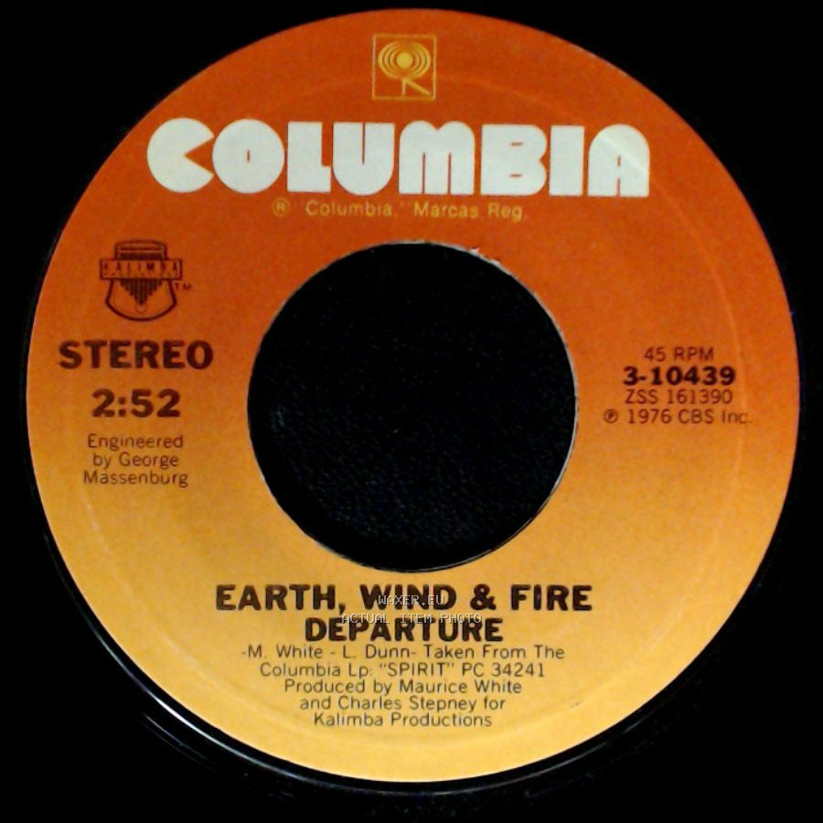 Earth, Wind & Fire - Departure / Saturday Nite side A