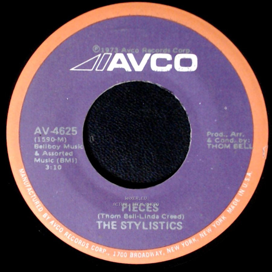 The Stylistics - Pieces / Rockin' Roll Baby side A