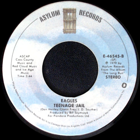 Eagles - Heartache Tonight / Teenage Jail side B