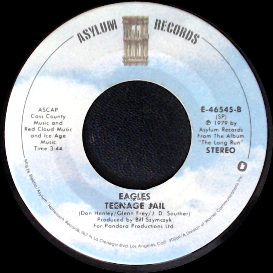Eagles - Heartache Tonight / Teenage Jail side B