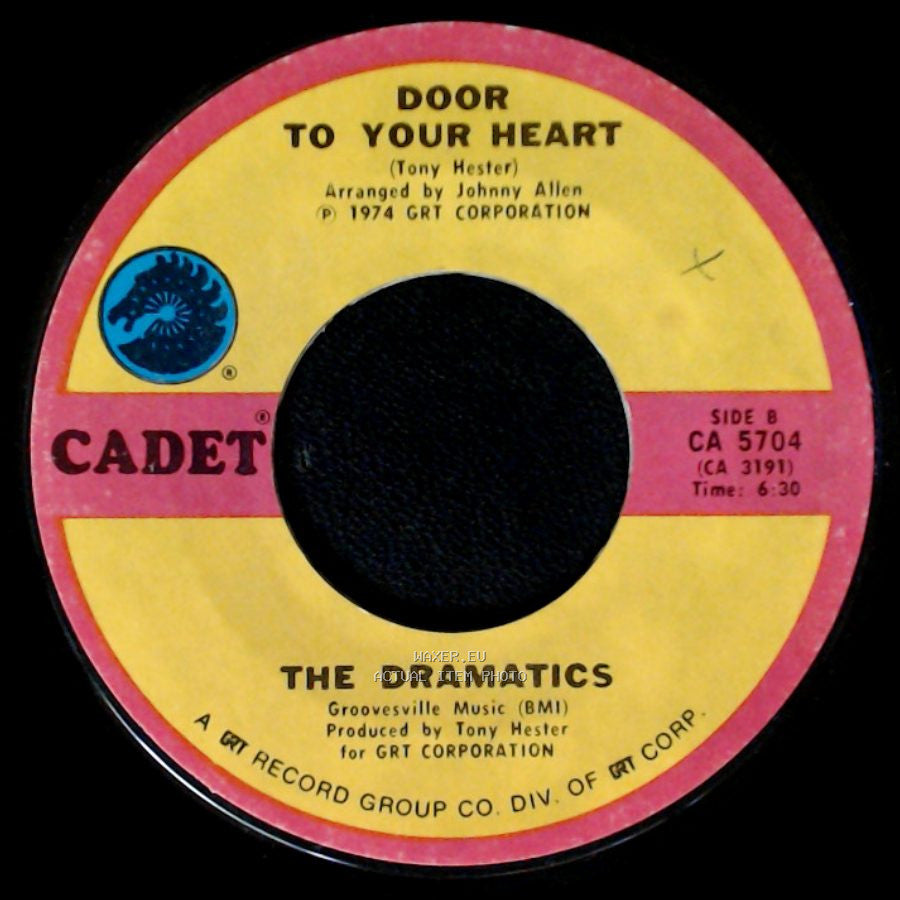 The Dramatics - Choosing Up On You / Door To Your Heart side B