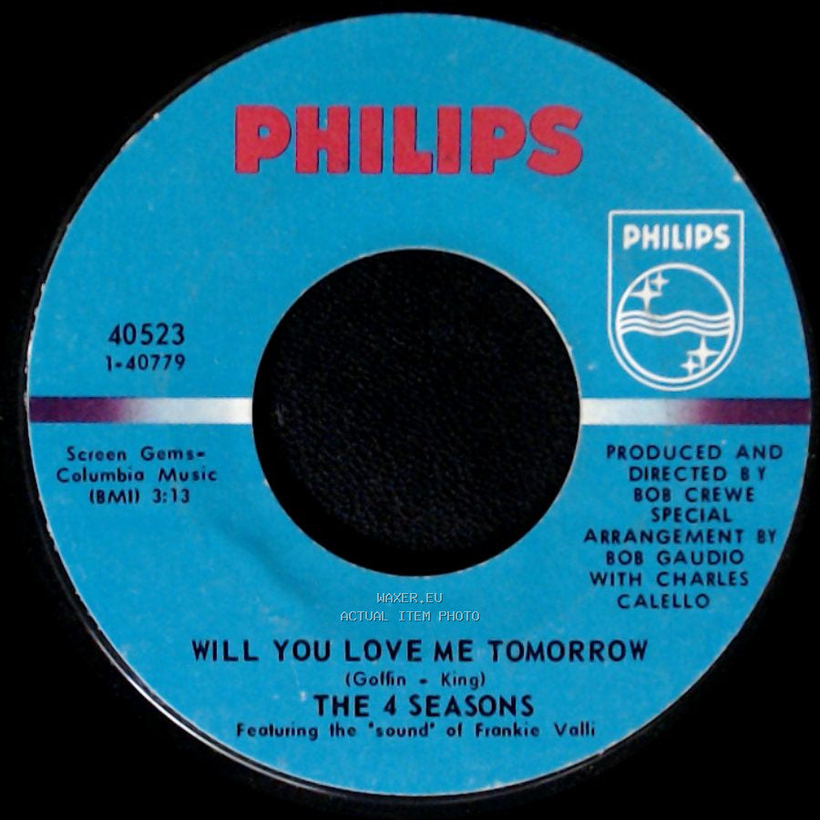 The 4 Seasons - Will You Love Me Tomorrow / Around And Around side A
