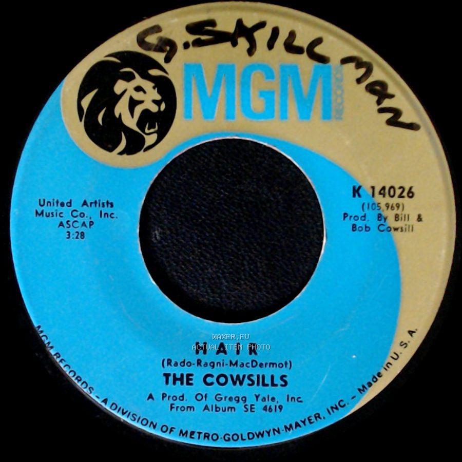 The Cowsills - Hair / What Is Happy? side A