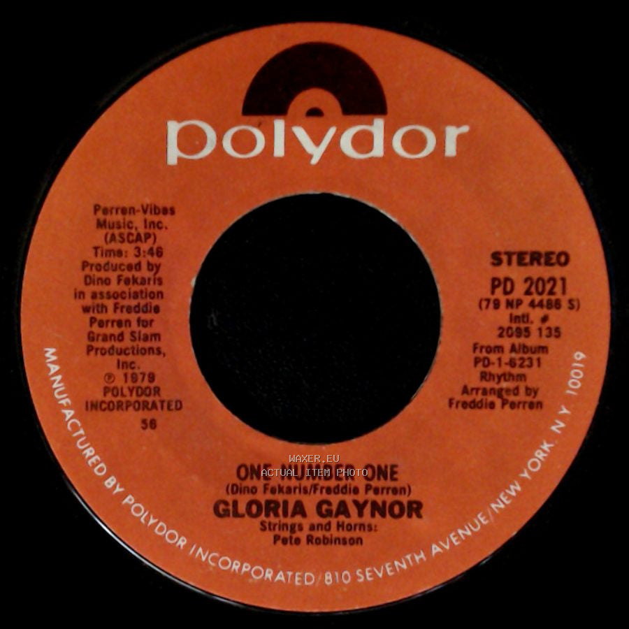 Gloria Gaynor - Let Me Know (I Have A Right) / One Number One side A