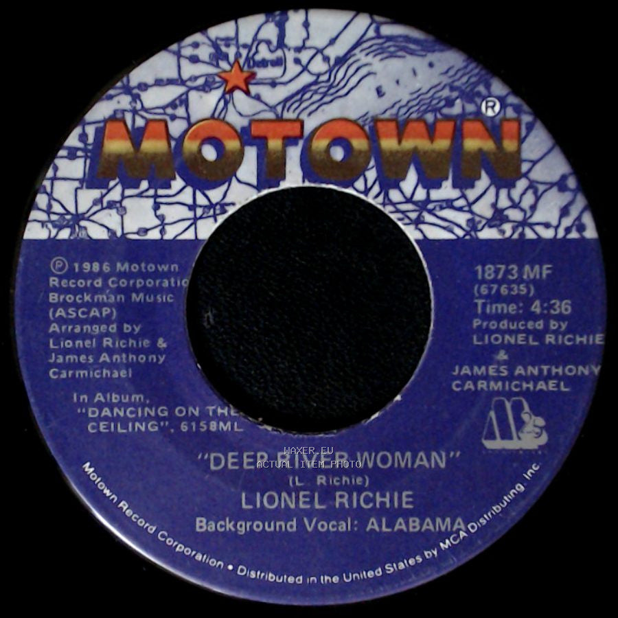 Lionel Richie - Ballerina Girl / Deep River Woman side B