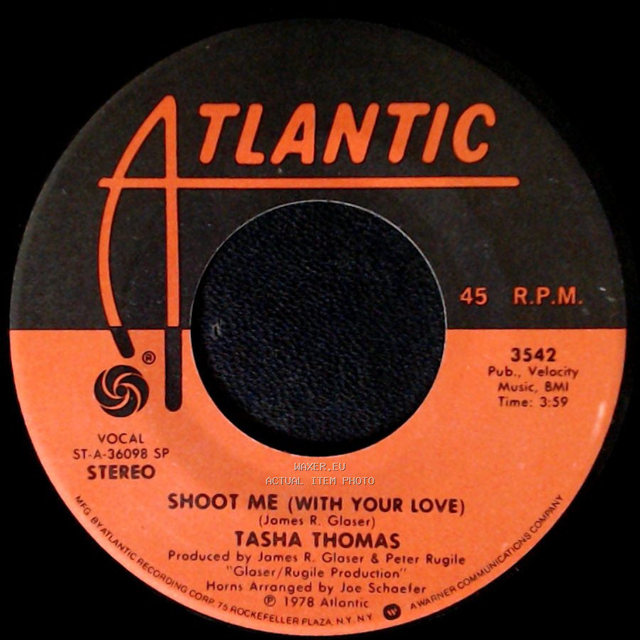 Tasha Thomas - Shoot Me (With Your Love) / Shoot Me (With Your Love) side B