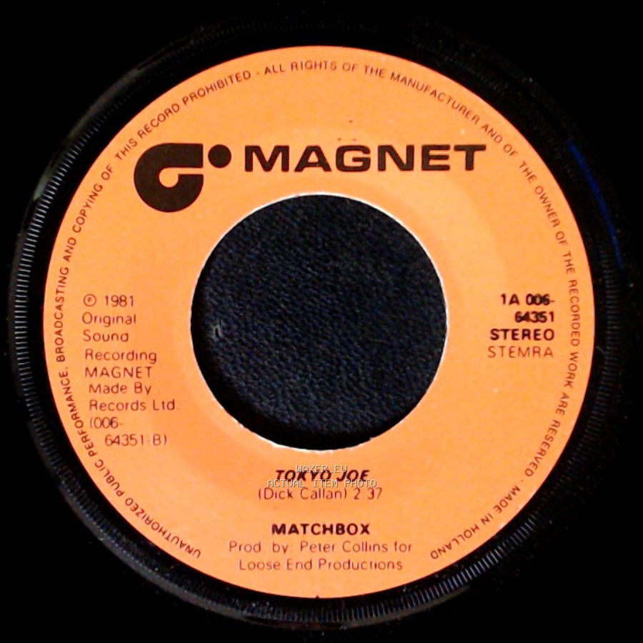 Matchbox - Tokyo Joe / Babe's In The Wood side A