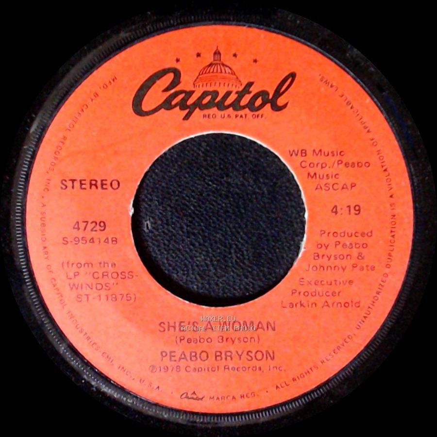 Peabo Bryson - She's A Woman / Spread Your Wings side A