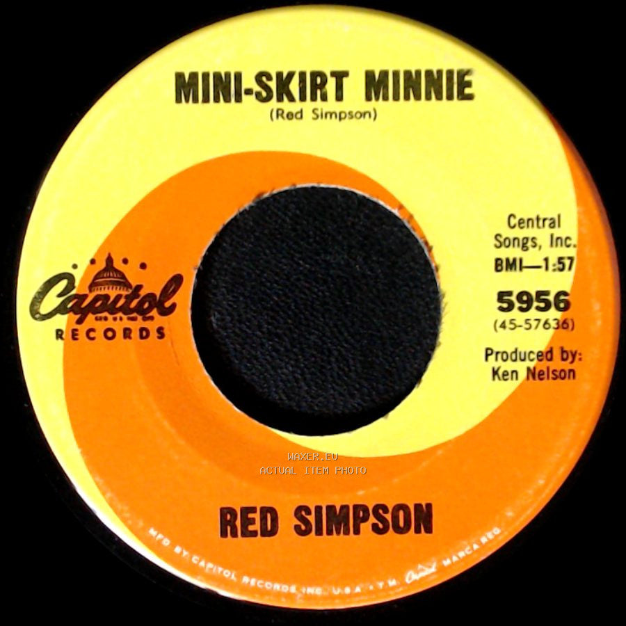 Red Simpson - Mini-Skirt Minnie / Party Girl side A
