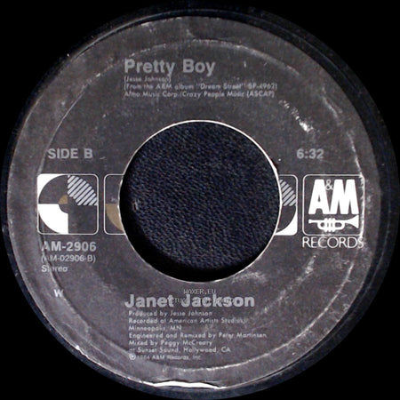 Janet Jackson - Let's Wait Awhile Remix / Pretty Boy side B
