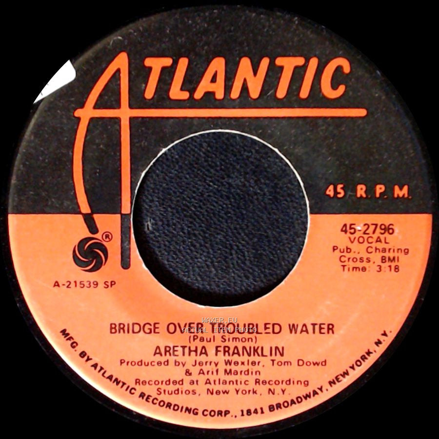 Aretha Franklin - Brand New Me / Bridge Over Troubled Water side A