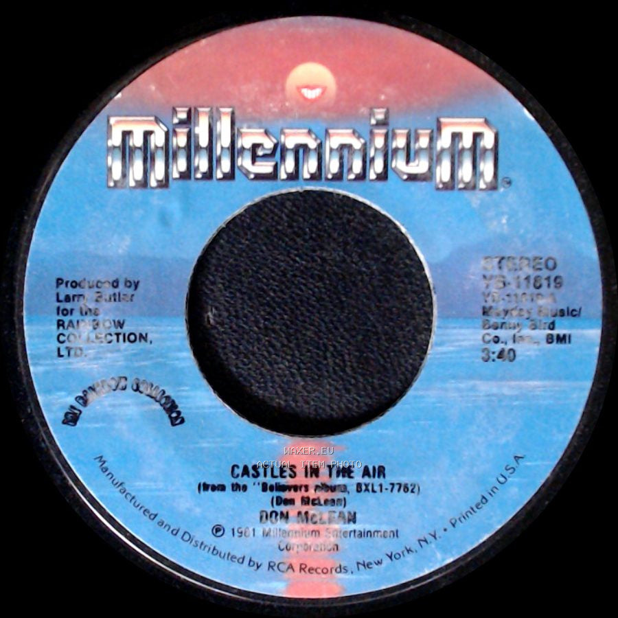 Don Mclean - Castles In The Air / Crazy Eyes side A