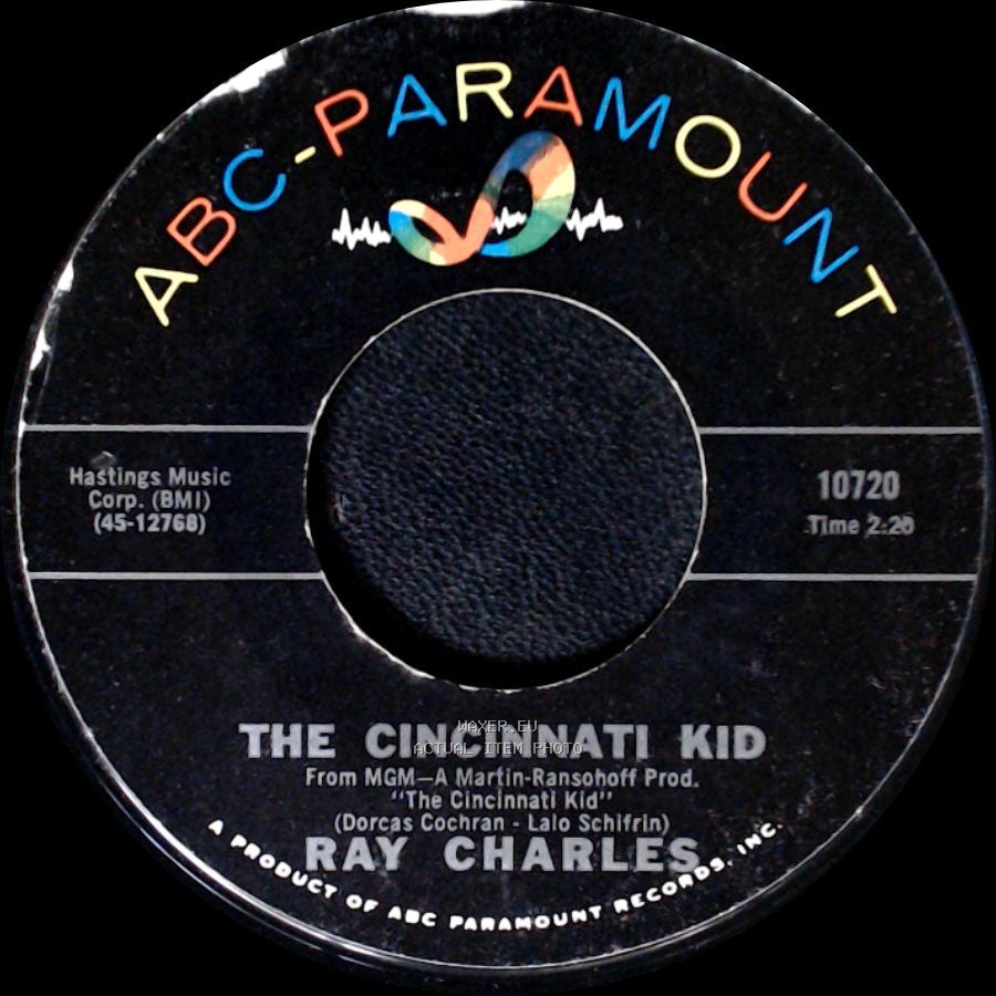 Ray Charles - That's All I Am To You / The Cincinnati Kid side B