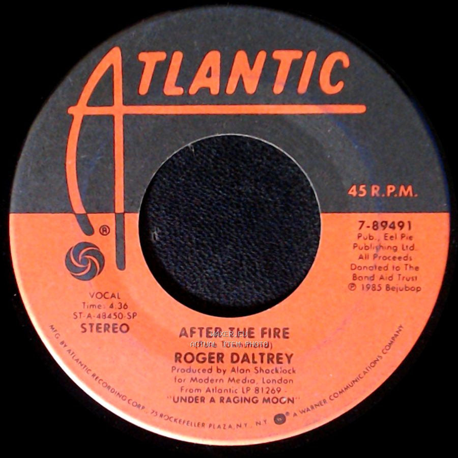 Roger Daltrey - After The Fire / It Don't Satisfy Me side A