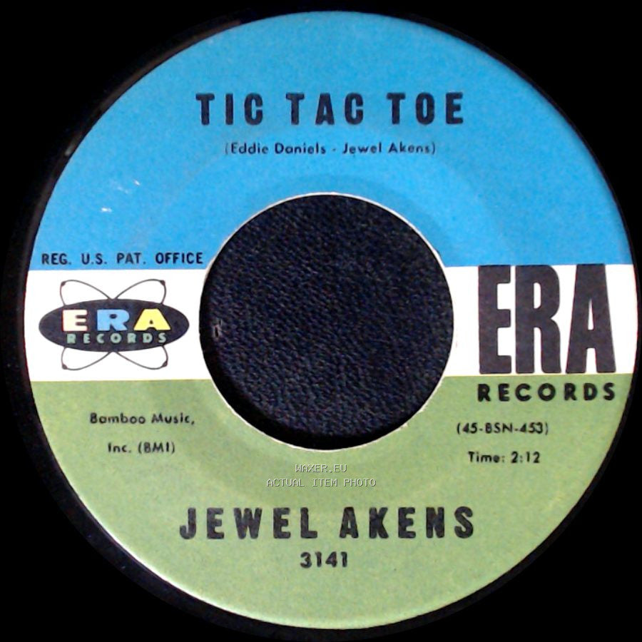 Jewel Akens - Tic Tac Toe / The Birds And The Bees side A