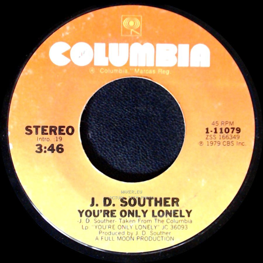 J. D. Souther - Songs Of Love / You're Only Lonely side B