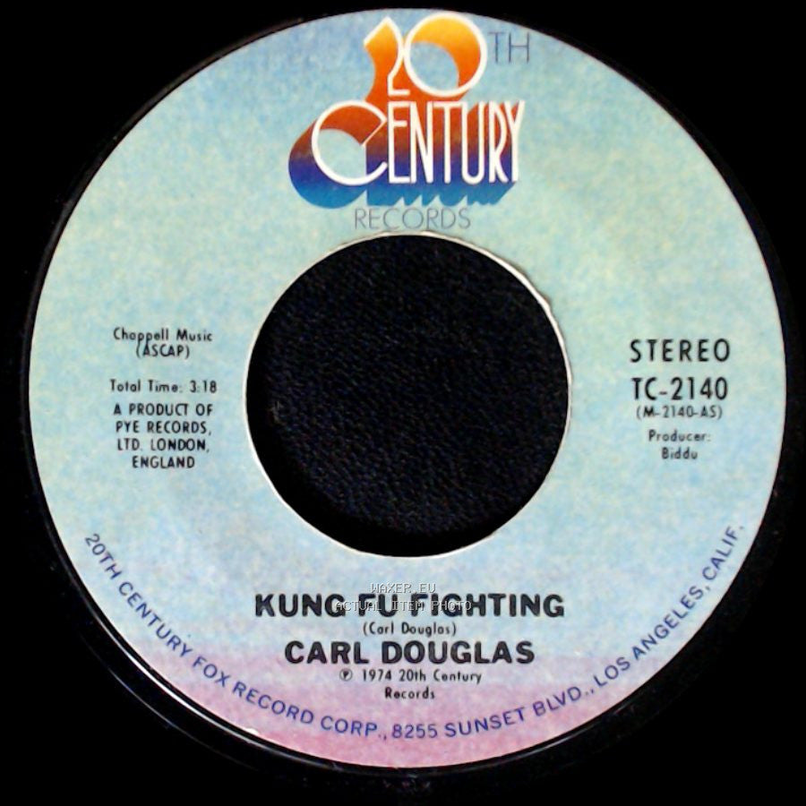 Carl Douglas - Kung Fu Fighting / Gamblin' Man side A