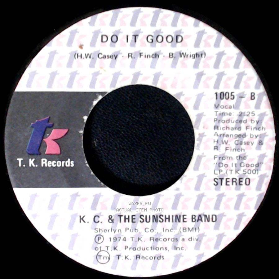 K. C. & The Sunshine Band - Queen Of Clubs / Do It Good side B