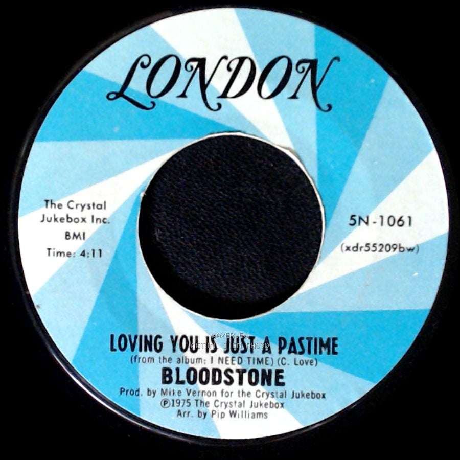 Bloodstone - My Little Lady / Loving You Is Just A Pastime side B