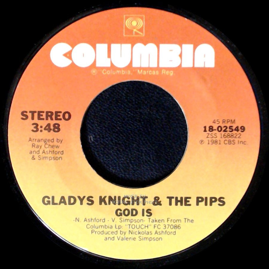 Gladys Knight & The Pips - God Is / I Will Fight side A