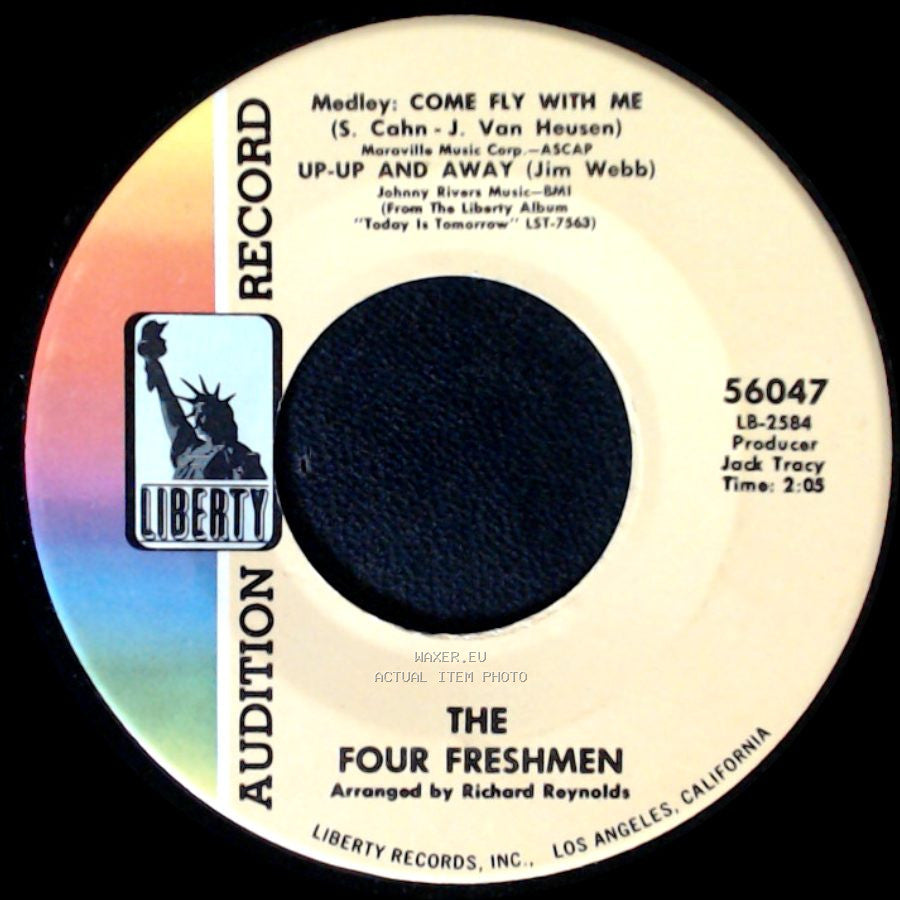The Four Freshmen - Medley: Cherish / Windy / Medley: Come Fly With Me / Up-Up And Away side B