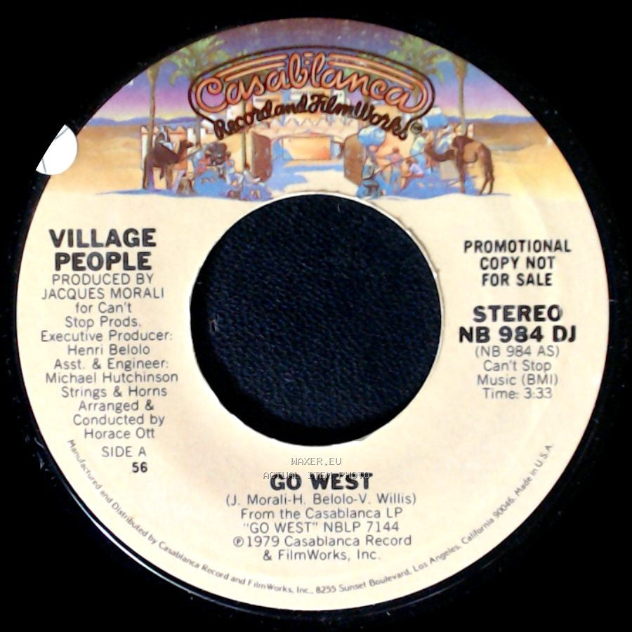 Village People - Go West / Go West side A