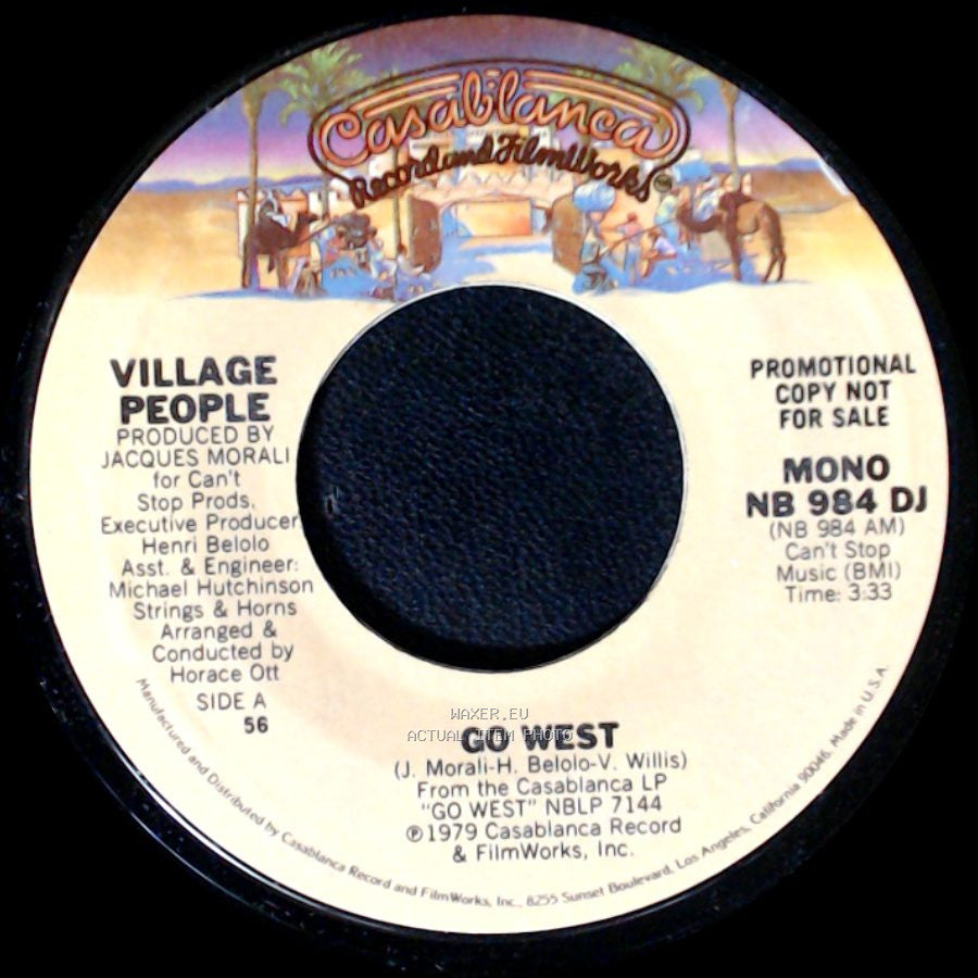 Village People - Go West / Go West side B