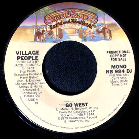 Village People - Go West / Go West side B
