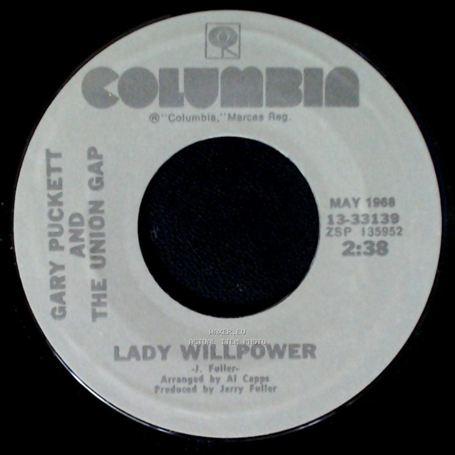 Gary Puckett And The Union Gap - Lady Willpower / Over You side A