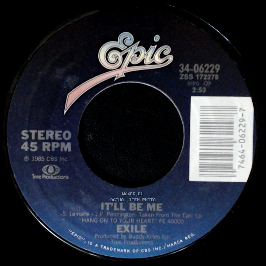 Exile - It'll Be Me / Music side A