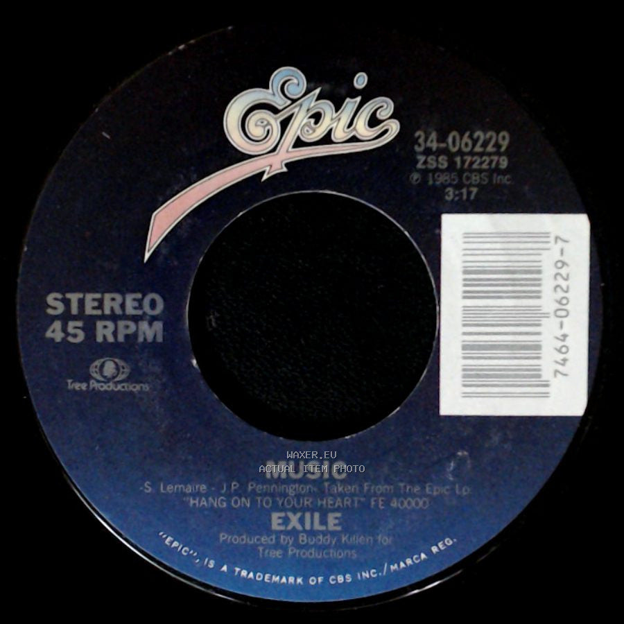 Exile - It'll Be Me / Music side B
