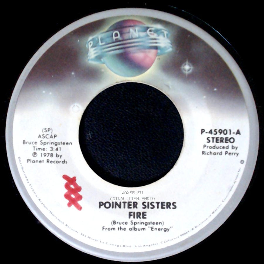 Pointer Sisters - Fire / Love Is Like A Rolling Stone side A