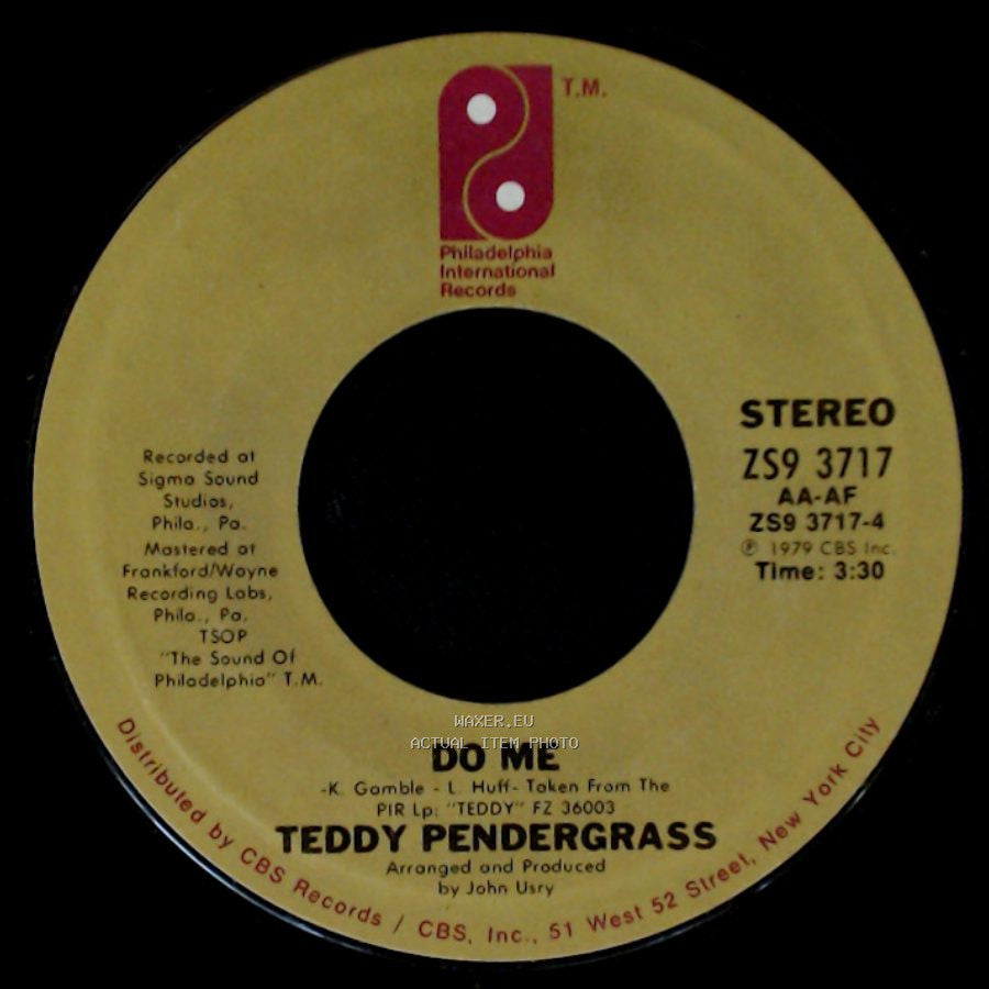 Teddy Pendergrass - Do Me / Come Go With Me side A