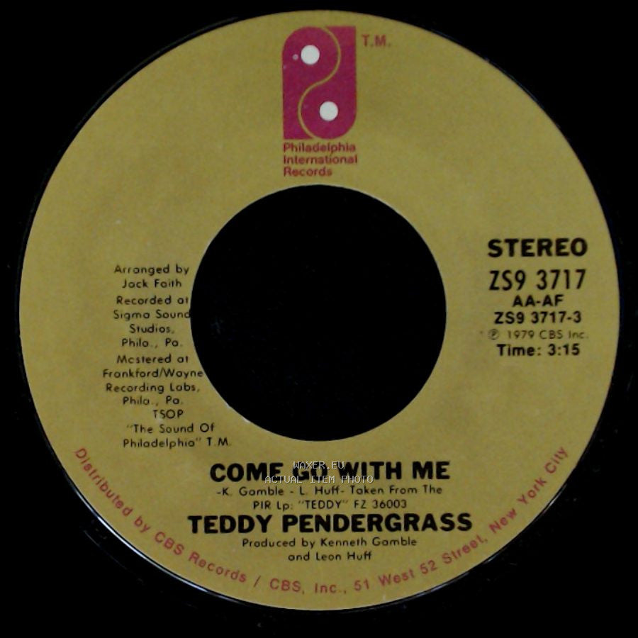 Teddy Pendergrass - Do Me / Come Go With Me side B