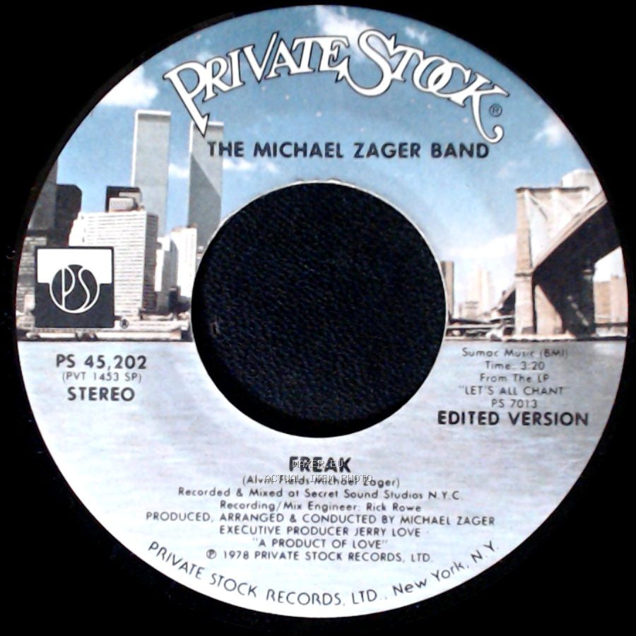 The Michael Zager Band - Soul To Soul / Freak side B