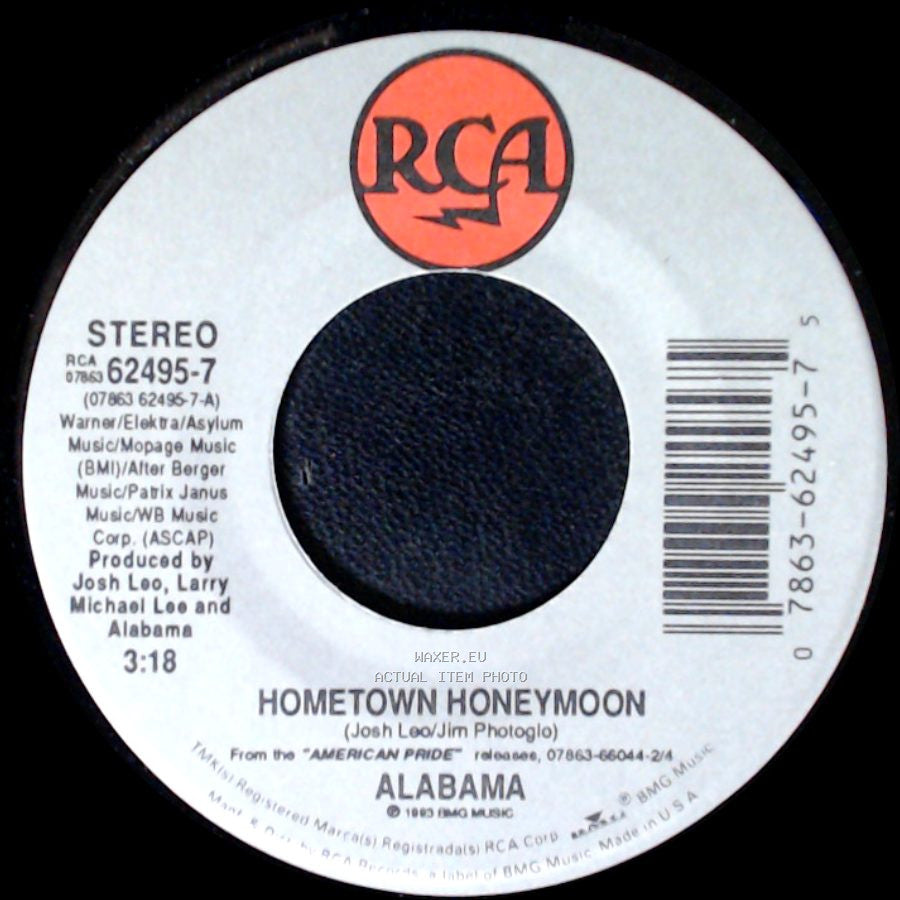 Alabama - Hometown Honeymoon / Homesick Fever side A