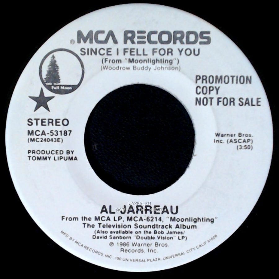 Al Jarreau - Since I Fell For You / Since I Fell For You side B