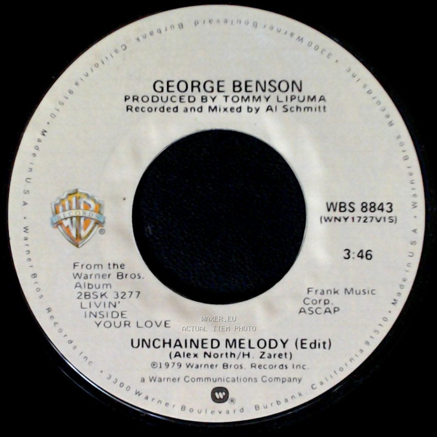 George Benson - Before You Go (Edit) / Unchained Melody (Edit) side B