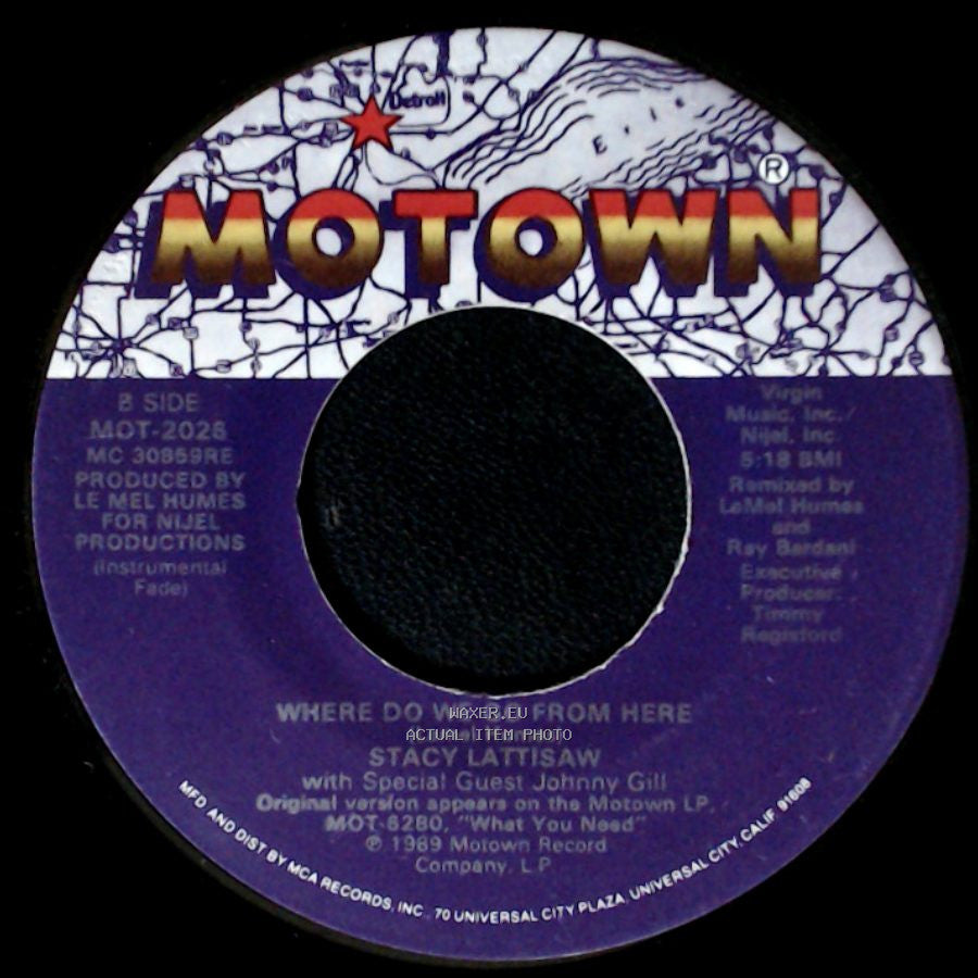 Stacy Lattisaw - Where Do We Go From Here / Where Do We Go From Here side B