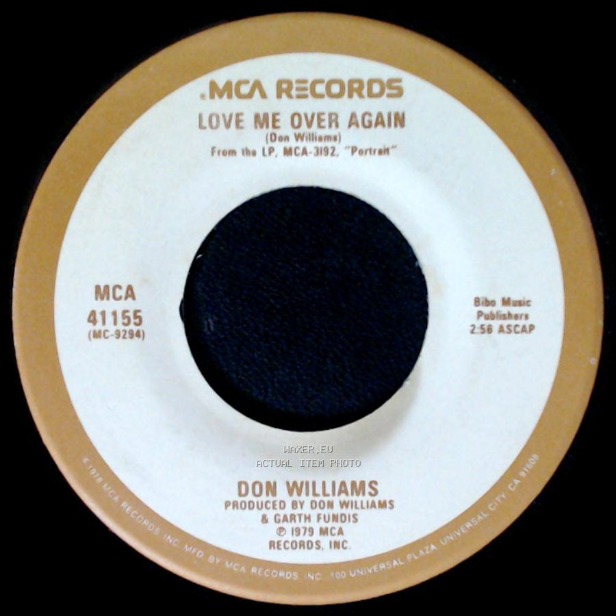 Don Williams - Circle Driveway / Love Me Over Again side B