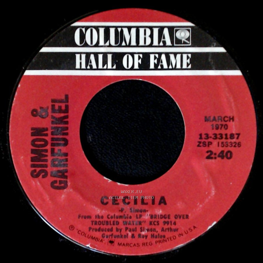 Simon & Garfunkel - Cecilia / Bridge Over Troubled Water side A