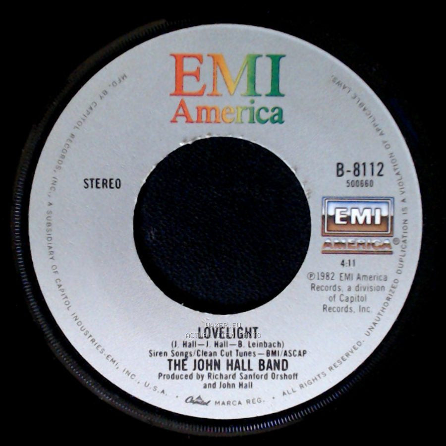 The John Hall Band - You Sure Fooled Me / Lovelight side B