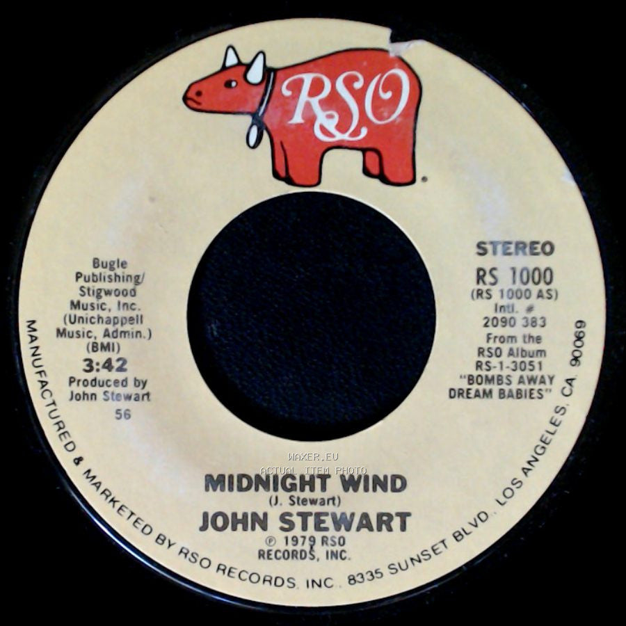 John Stewart - Somewhere Down The Line / Midnight Wind side B