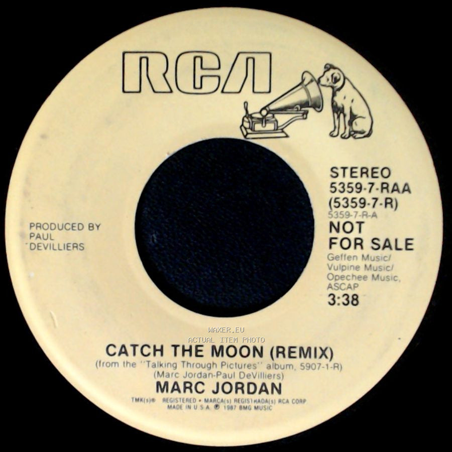 Marc Jordan - Catch The Moon (Remix) / Catch The Moon (Remix) side A