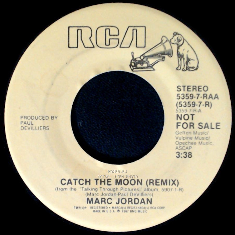 Marc Jordan - Catch The Moon (Remix) / Catch The Moon (Remix) side B