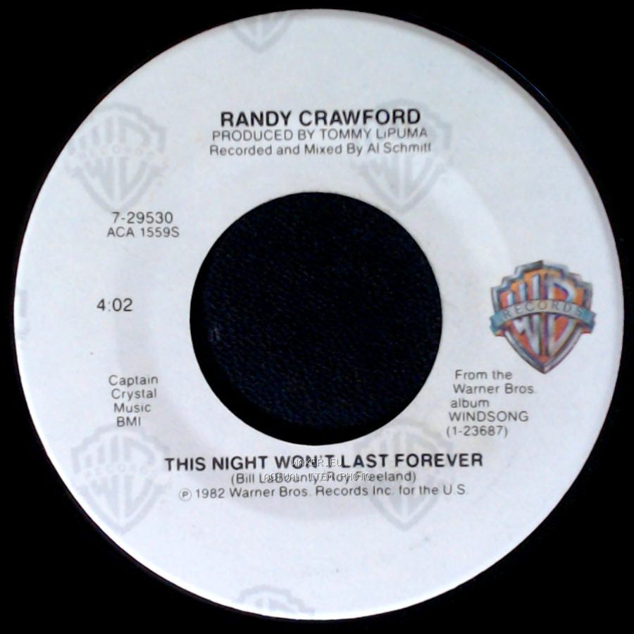 Randy Crawford - This Night Won't Last Forever / Nightline side A