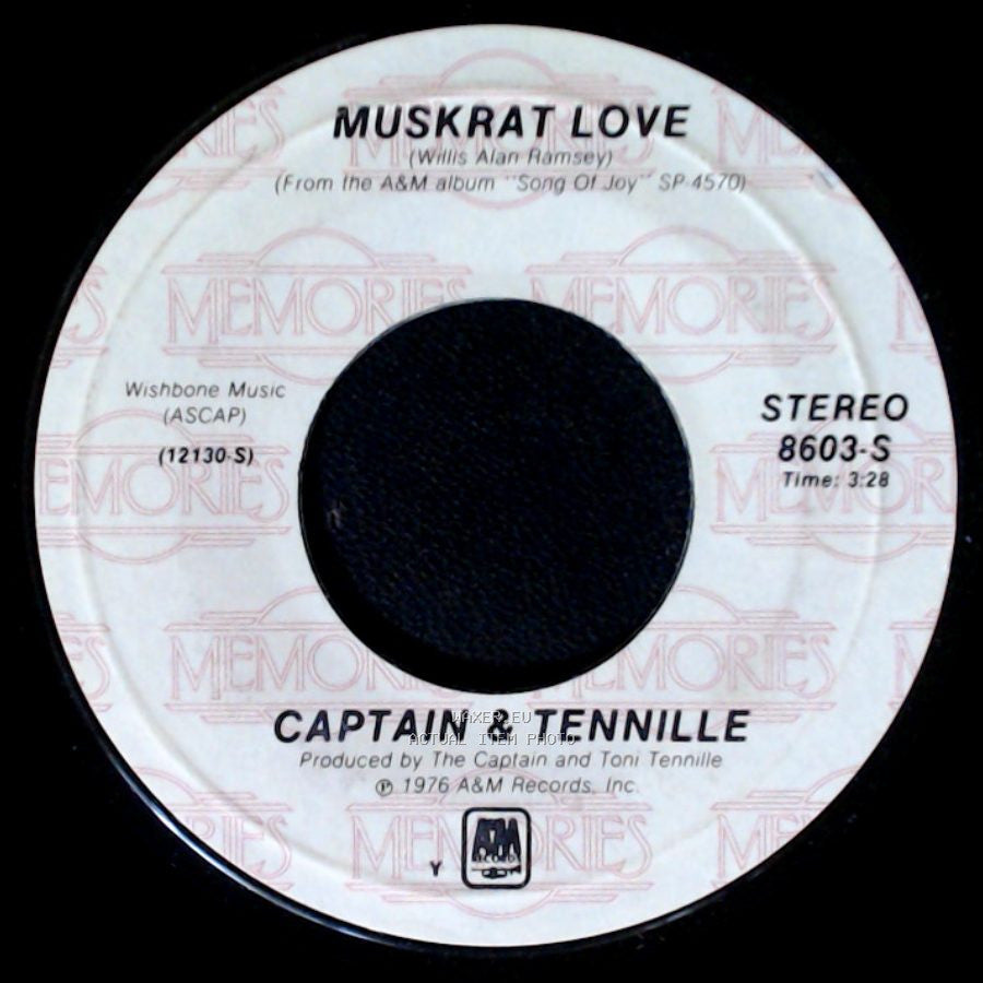 Captain & Tennille - Muskrat Love / Can't Stop Dancin' side A