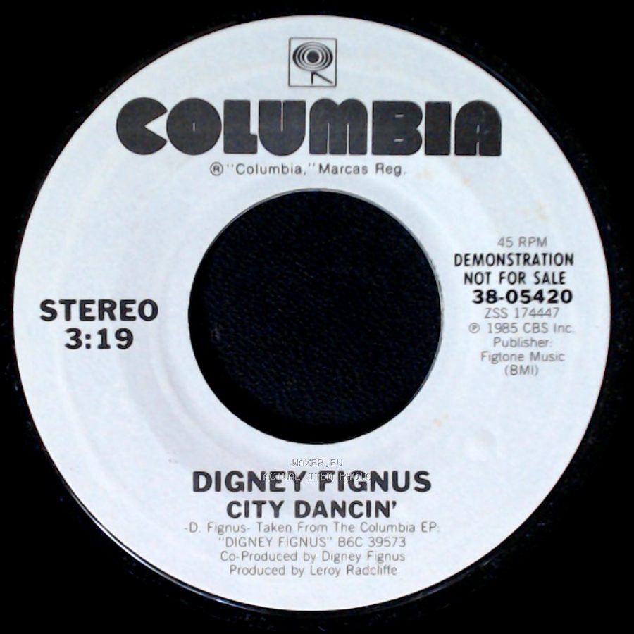 Digney Fignus - City Dancin' / City Dancin' side B