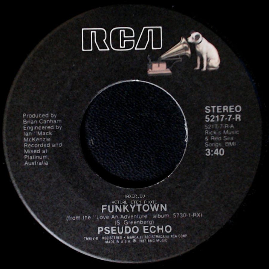 Pseudo Echo - Lies Are Nothing / Funkytown side B