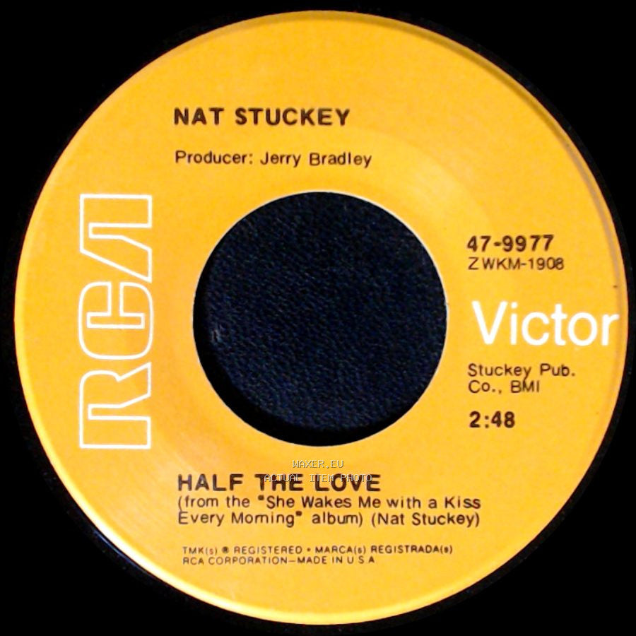 Nat Stuckey - Only A Woman Like You / Half The Love side B